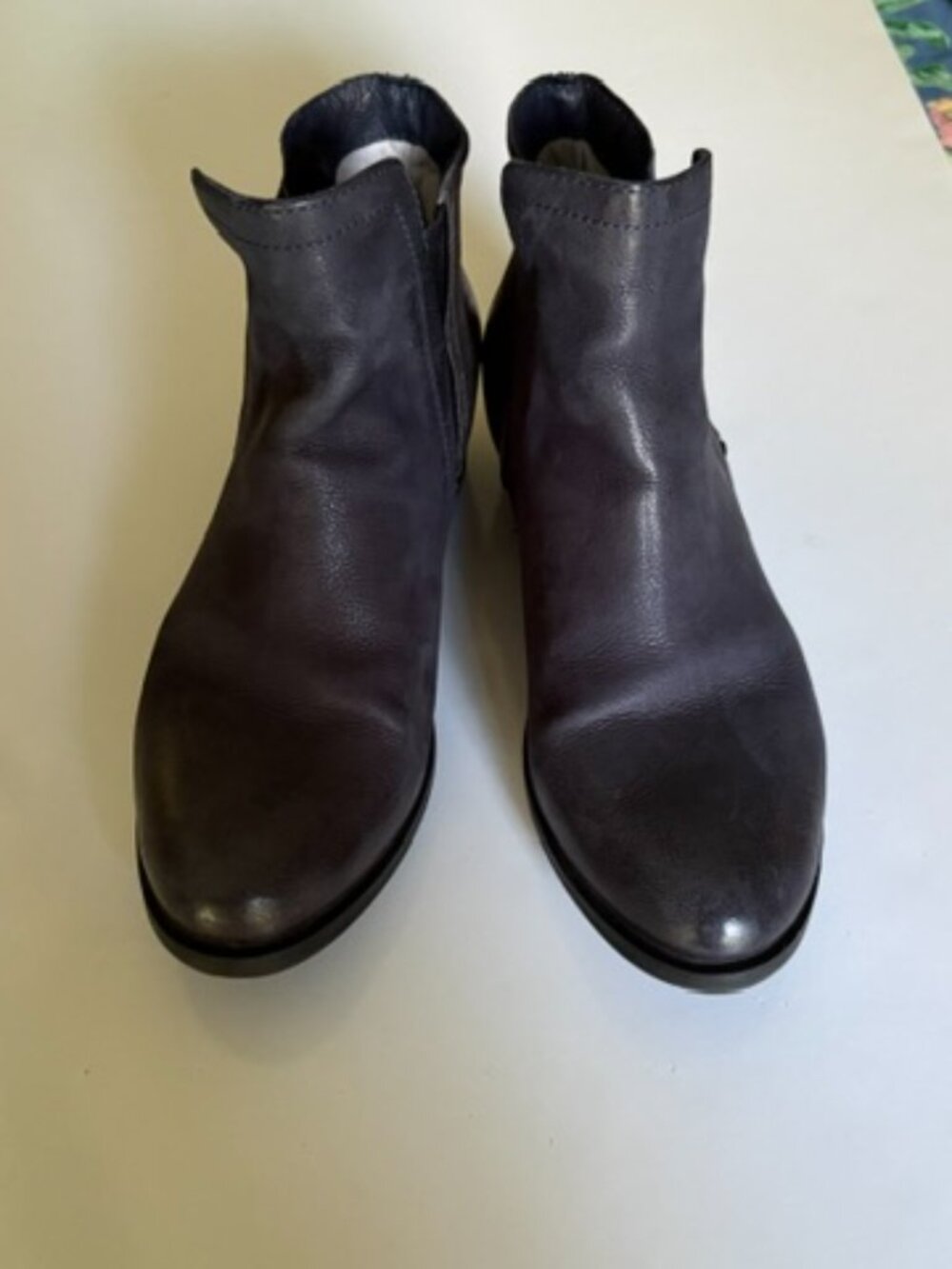 Miz Mooz Navy/Gray booties